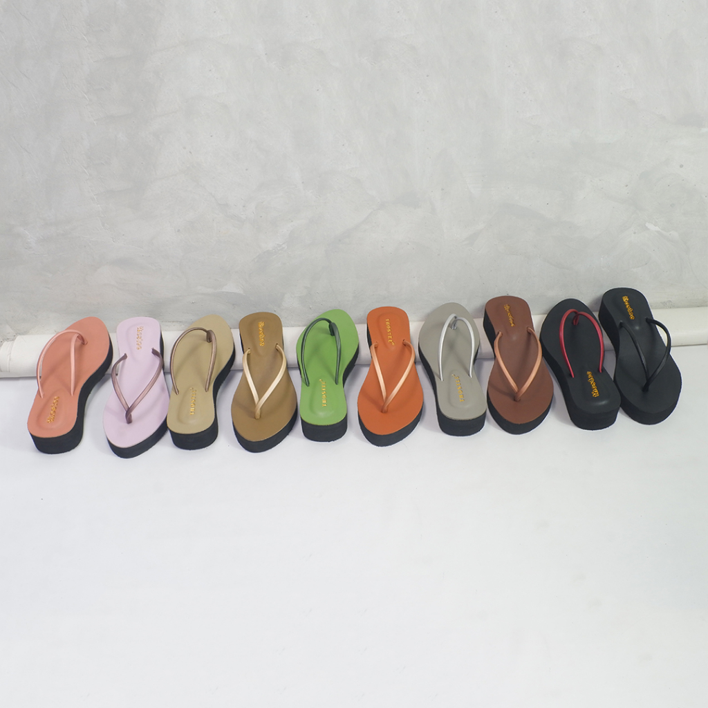 Sandal Wedges Wanita Thostee Prilly Rajakpop