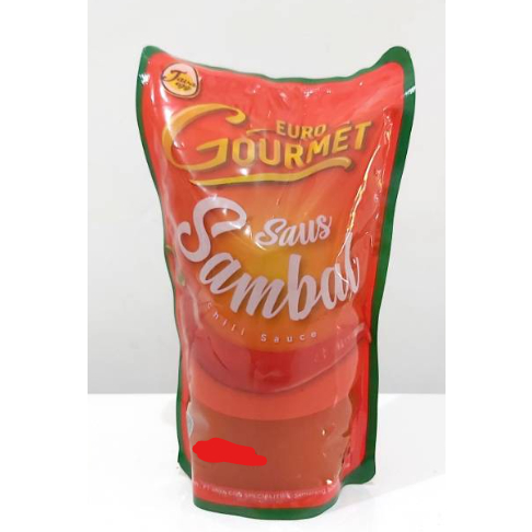 

EURO GOURMET SAUS SAMBAL 1 KG SAOS CHILI SAUCE GORMET