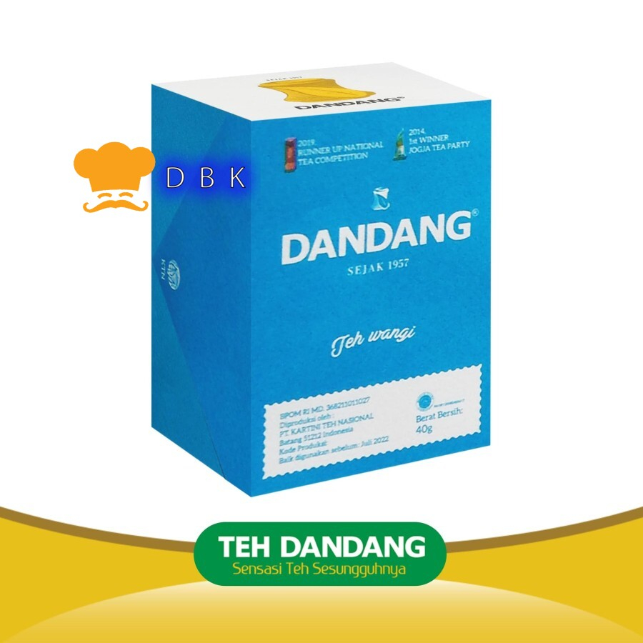 

Teh Dandang biru 40gr Teh Tubruk awur