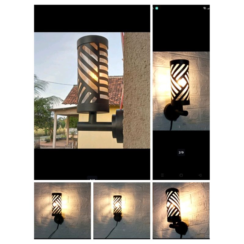Lampu.hias.dinding.teras.pilar.gantung.pagar.antik.estetik.klasik.minimalis.outdor.indor