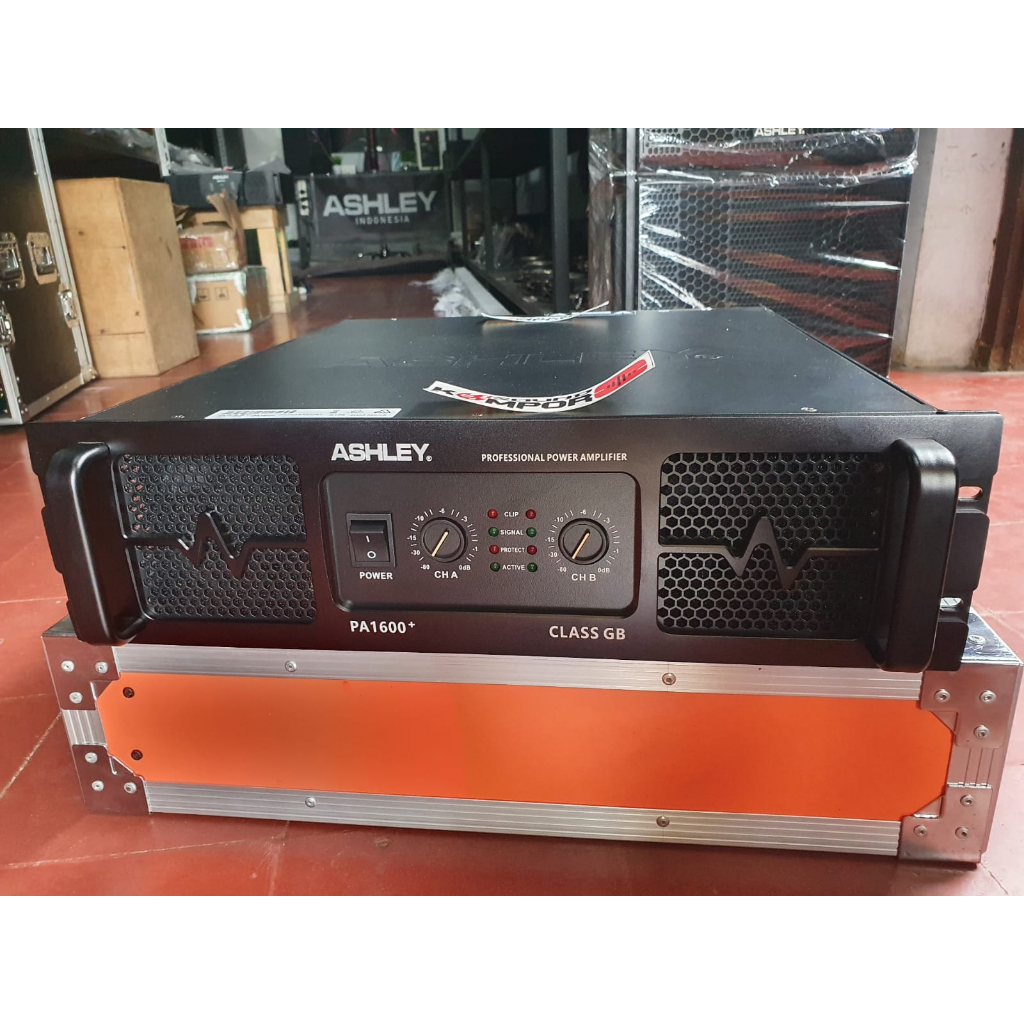 POWER AMPLIFIER ASHLEY PA1600 POWER ASHLEY ASHLEY PA 1600 plus