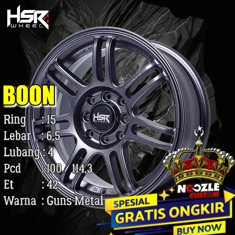 VELG MOBIL SIGRRA CALYA R15 LUBANG 4 TYPE HSR BOON RING 15 TERBARU