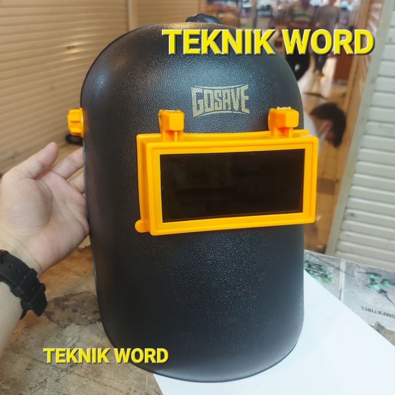 KEDOK LAS GOSAVE / HELM LAS / TOPENG LAS / WELDING HELMET GOSAVE
