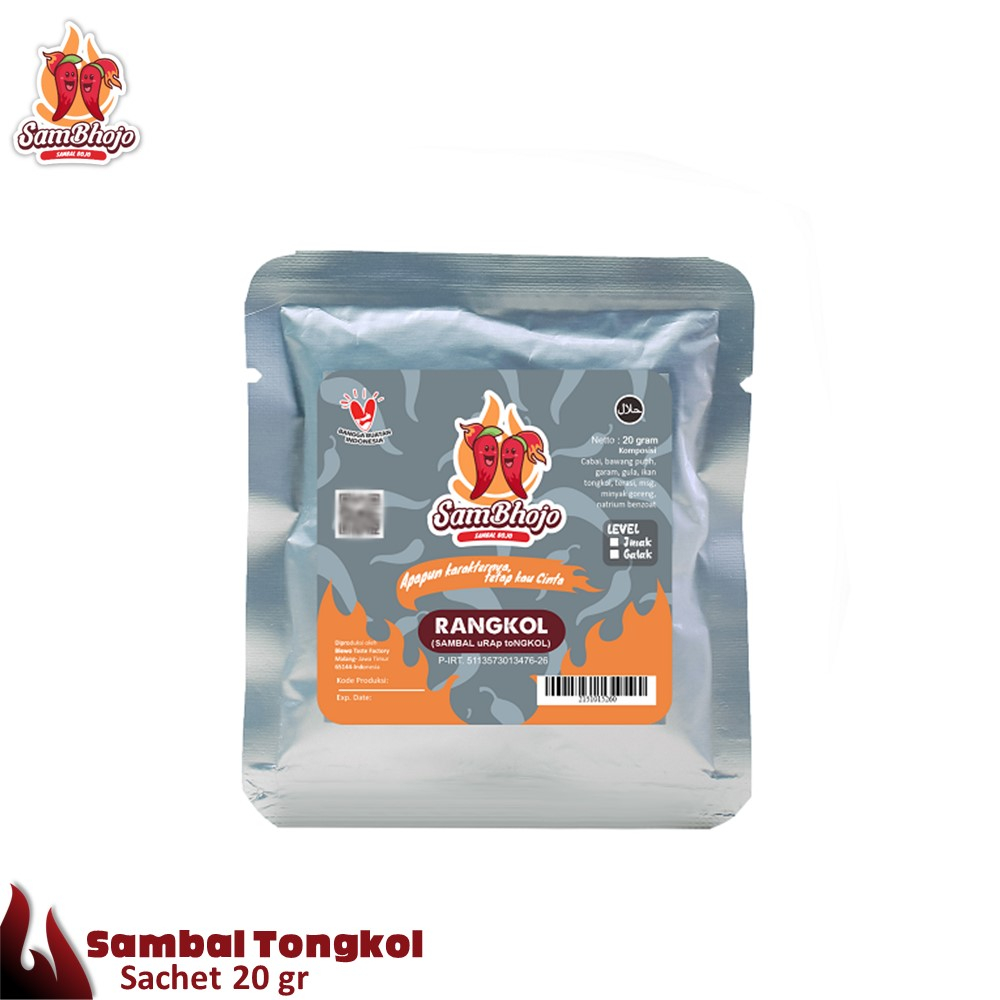 

SamBhojo - Sambal Urap Tongkol (Bhojo Rangkol) Kemasan Sachet 20gr