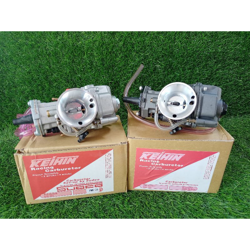 KARBURATOR CARBURATOR PWK 26 HITAM SILVER KEIHIN SUDCO