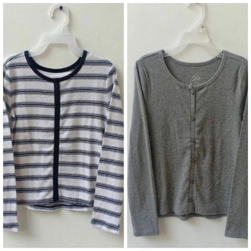 longslevee justice cardigan anak perempuan