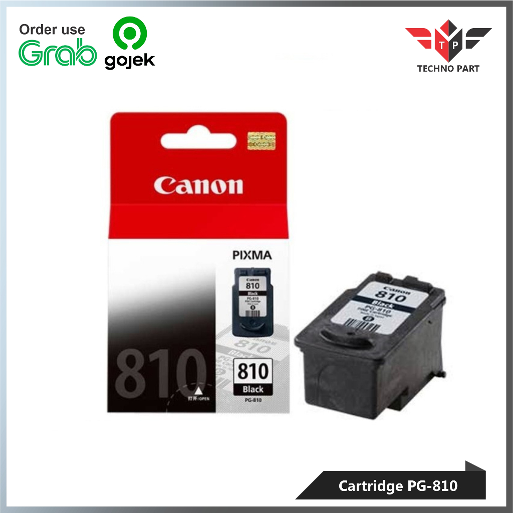 Canon PG-810 Cartridge Tinta Printer IP2770 MP287 MP237 MP258 Hitam