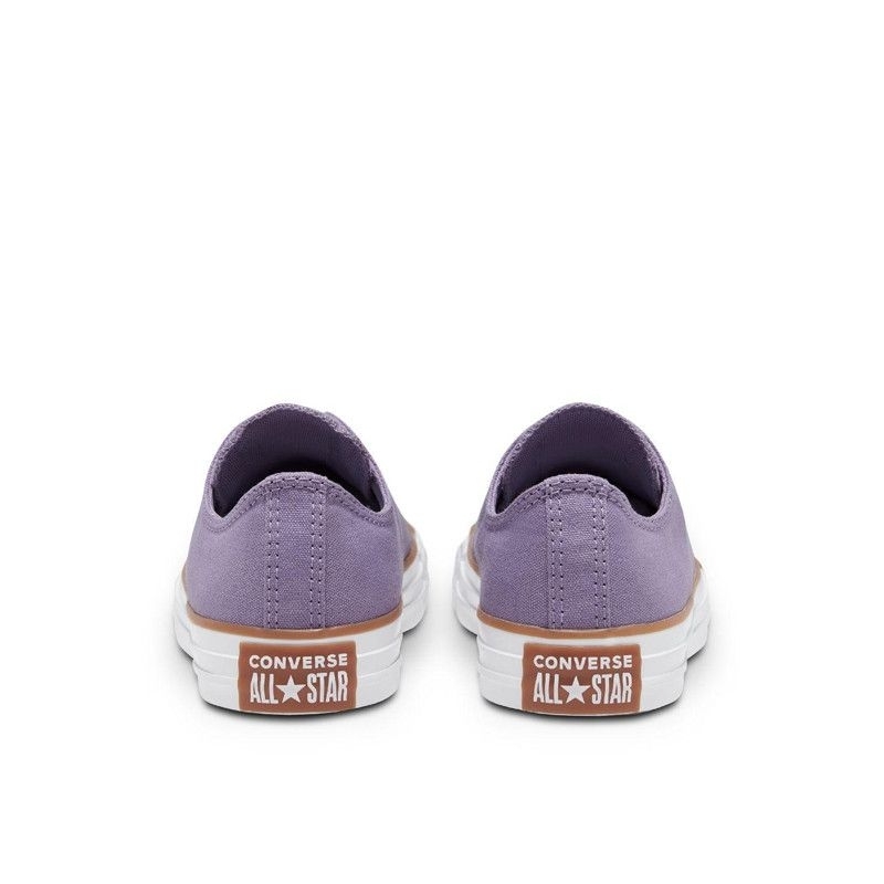 Sepatu Sneakers Wanita CONVERSE CT AS Ox Frosted Dimensi Dusty Lilac Original 166353C