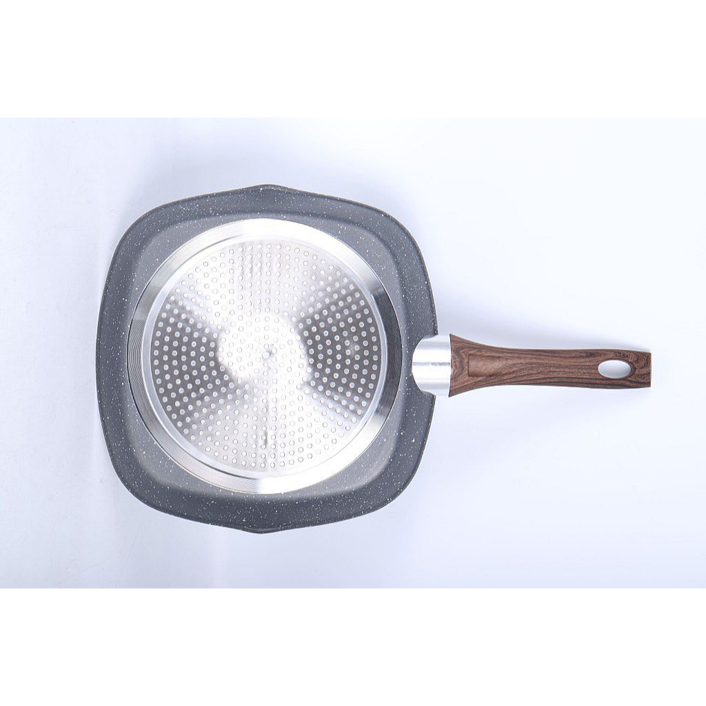 IDEALIFE Panci Pemanggang Grill Pan 28 CM - IL-28 GP - 100% ORI