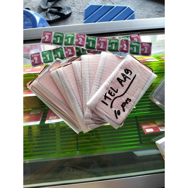 TEMPERGLASS 9D MATTE FILM CERAMIC ITEL A49