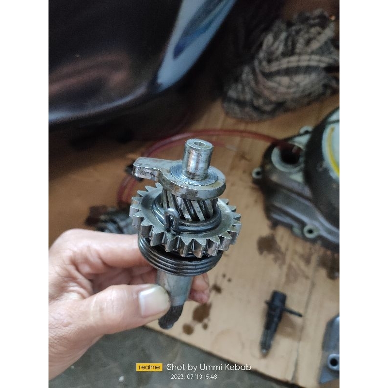 gear penghantar selah rxz set