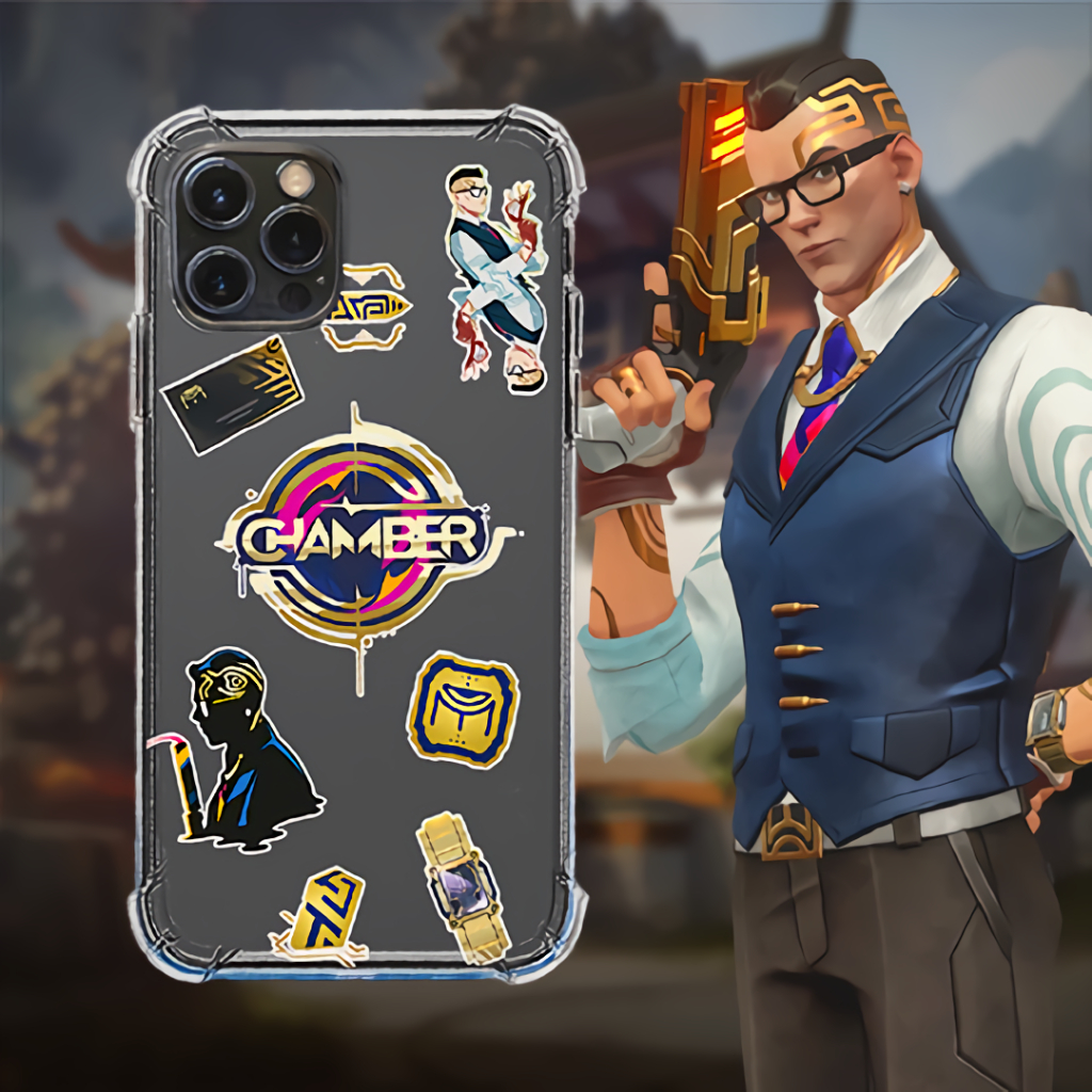 Chamber Collage Case - Semua Merk & Tipe HP - VALORANT Premium Case