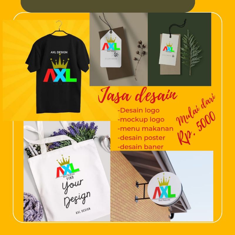 DESAIN LOGO,MOCKUP LOGO,DESAIN POSTER,DAFTAR MENU MAKANAN, DLL