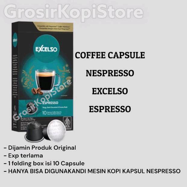

Kopi Excelso Kapsul Nespresso Espresso