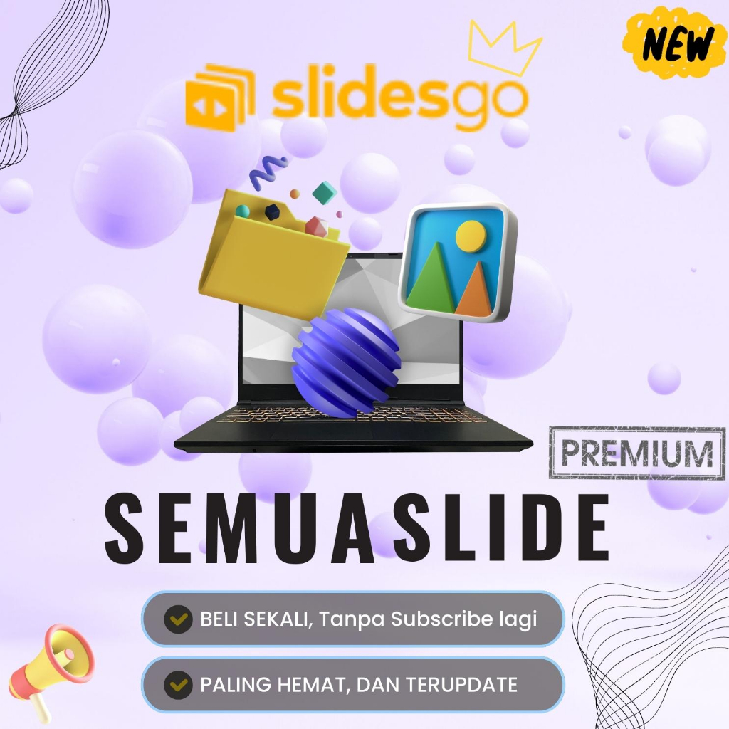 SlidesGo - Template PPT ⭐️⭐️⭐️ Kekinian Beli Sekali & Tanpa Perlu Berlangganan Lagi | Bisa PowerPoin