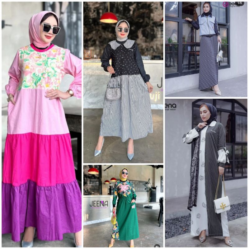 DRESS TERBARU JEENA - ORIGINAL BY JEENA STYLE