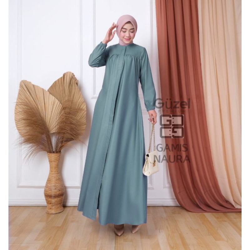 gamis Naura Guzel premium terbaru