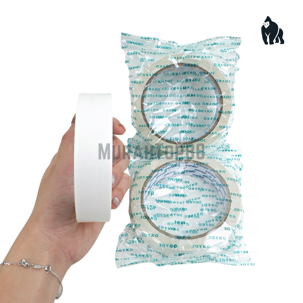 

Double Tape 1" Inch Joyko / Perekat 2 Sisi Besar [24 MM x 15 YARD]