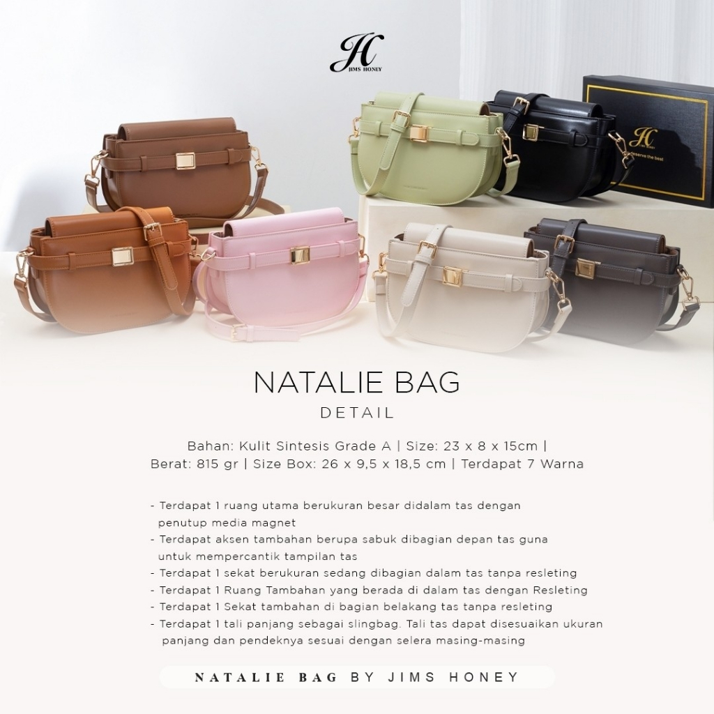 tas from jim's honey NATALIE BAG