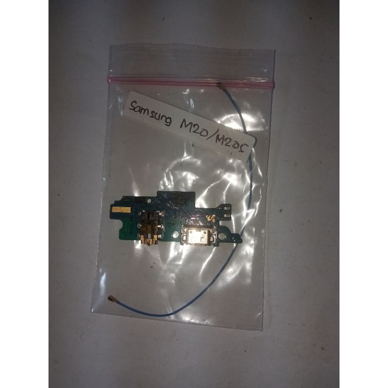 Papan charger+antena Samsung M20 (M205) Original cabutan