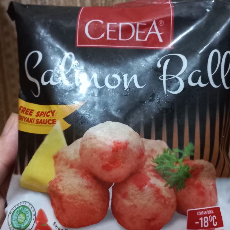 

Cedea salmon ball 250gr khusus instan /sameday