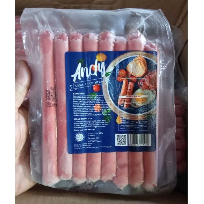 

Andy Sosis Ayam Merah Long isi 15 biji