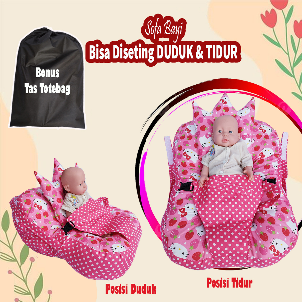Kasur Bayi Sofa Bayi multifungsi sofa bayi gesper jumbo sofa bayi duduk jumbo Sofa Bayi Belajar Dudu