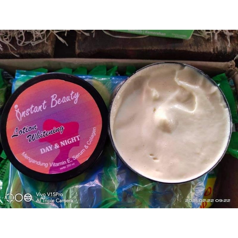 (COD) Lotion instan beauty asli original / hb instan beauty