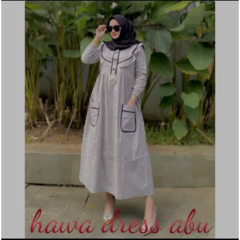 Midi dress hawa new