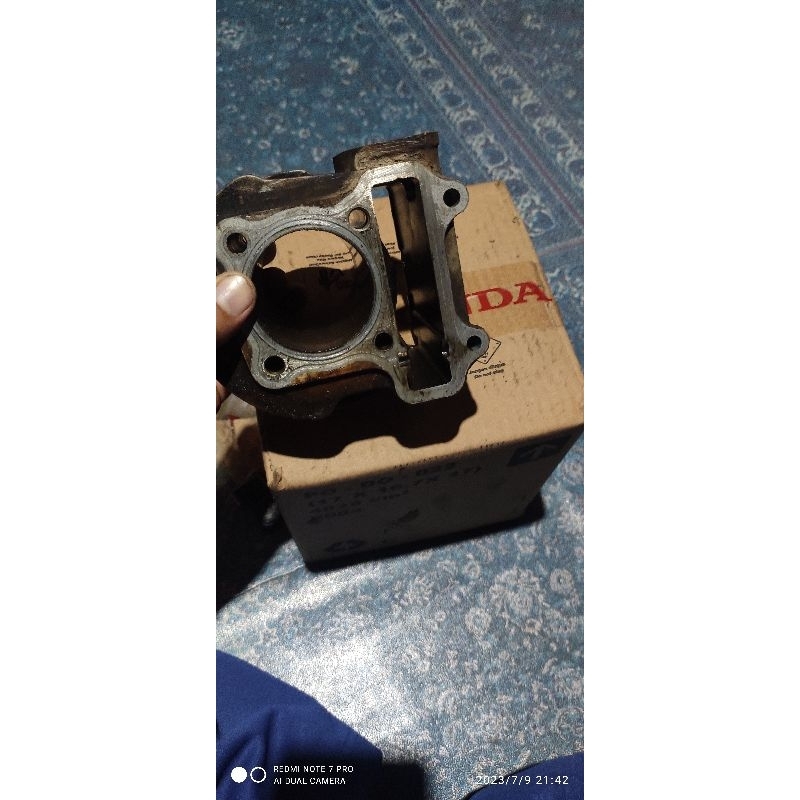 Cylinder Blok bekas Beat injeksi 2014 ORi bawaan motor