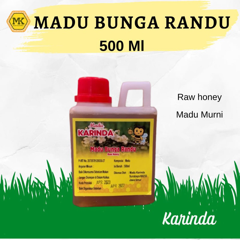 

MADU MURNI KARINDA BUNGA RANDU 500ML