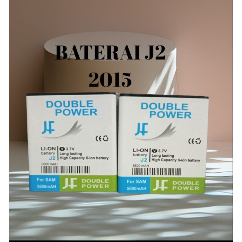 Baterai/Battry SAMSUNG Galaxy J2 2015/2016 J2 00G double power jf asli 5600 mAh 100 % ori