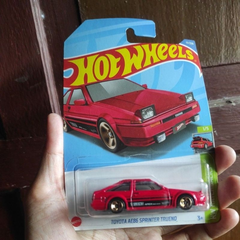 hot wheels Toyota AE86 SPRINTER trueno