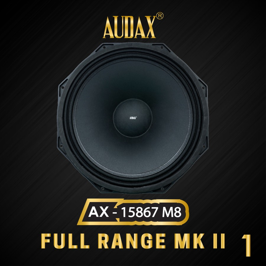 Speaker Pasif 15″ Audax AX-15867 M8 Professional Series Musical MK II