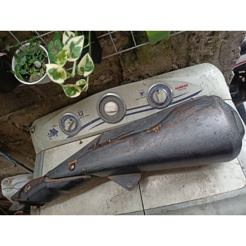 Slencer cbr 250 r cbr 250r 250 cbu built UP silencer knalpot original ori copotan standar kelengkapa