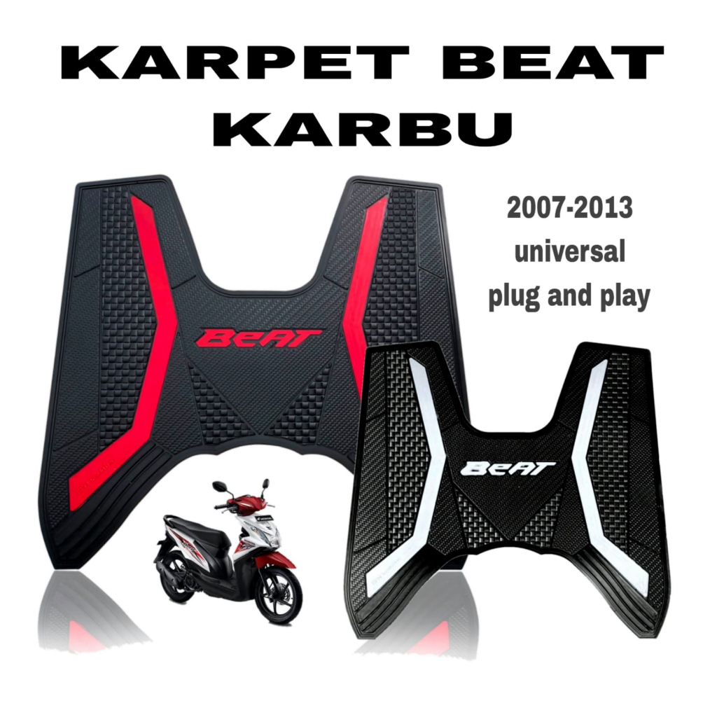 Beat Karbu Karpet beat karbu karpet motor beat karbu pijakan kaki beat karbu