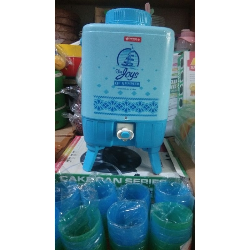 Tempat air 10 liter / Drink Jar riviera 10 liter / tempat air spirit sprite 10 liter lion star / tem