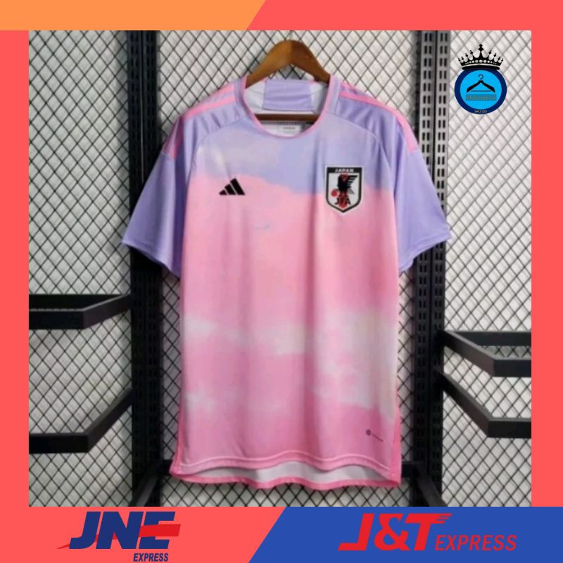 Jersey Jepang Pink Kaos Bola Kaos Futsal