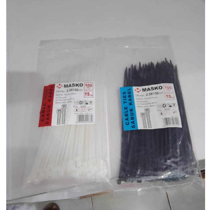 KABEL TIES 15CM KECIL 100PCS