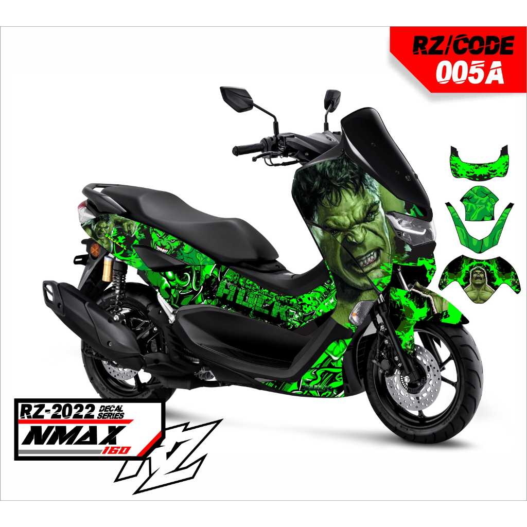 Sticker Striping Decal Yamaha Nmax All New 2022 up ABS & NON ABS
