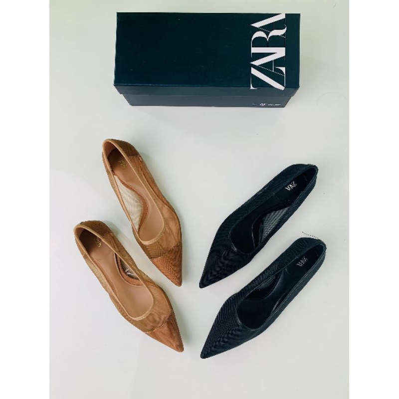 ZS540 Sepatu Flat Wanita Sepatu teplek sepatu wanita