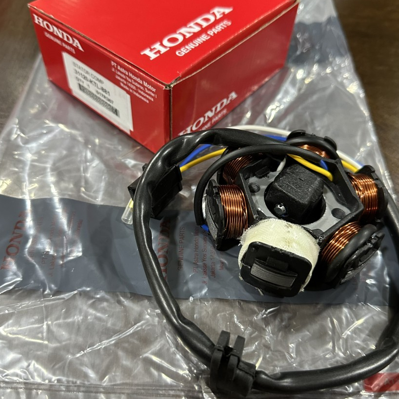 KTL SPULL ASSY STATOR COMP MOTOR LEGENDA REVO SUPRA FIT NEW SPUL