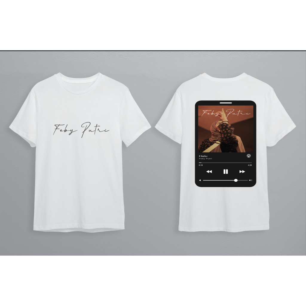 Kaos unofficial Feby Putri - Halu