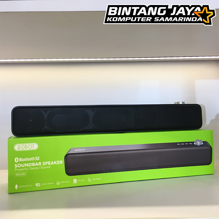 Speaker Soundbar Bluetooth ROBOT RB480 Dual Connection