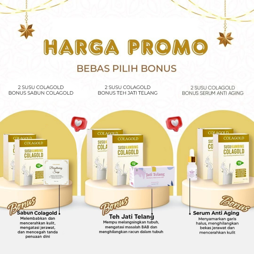 

Susu Kambing Colagold Susu Collagen Susu Kolagen