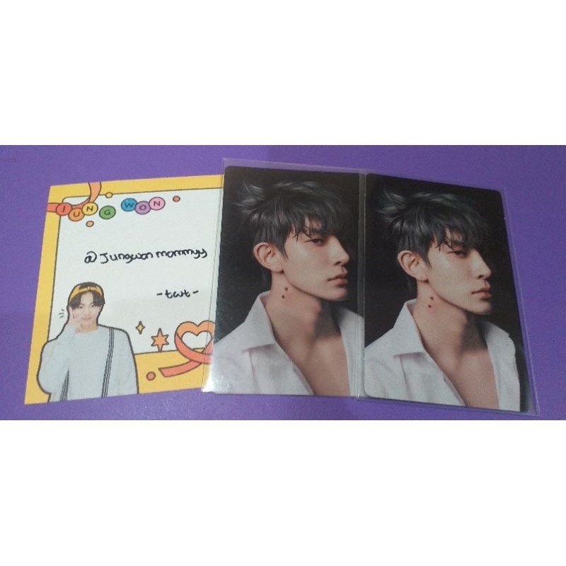 [BISA CO VIA SHOPEE VIDEO] RESTOCK PHOTOCARD ENHYPEN DARK BLOOD HEESEUNG ENGENE VER, HEESEUNG KONSEP