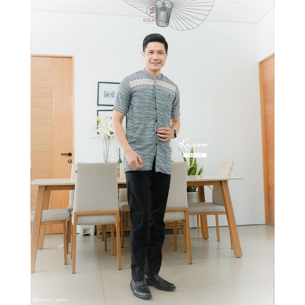 KOKO DAD PENDEK by DIENNA/Kemeja Dewasa/Atasan Dewasa/Koko Dewasa