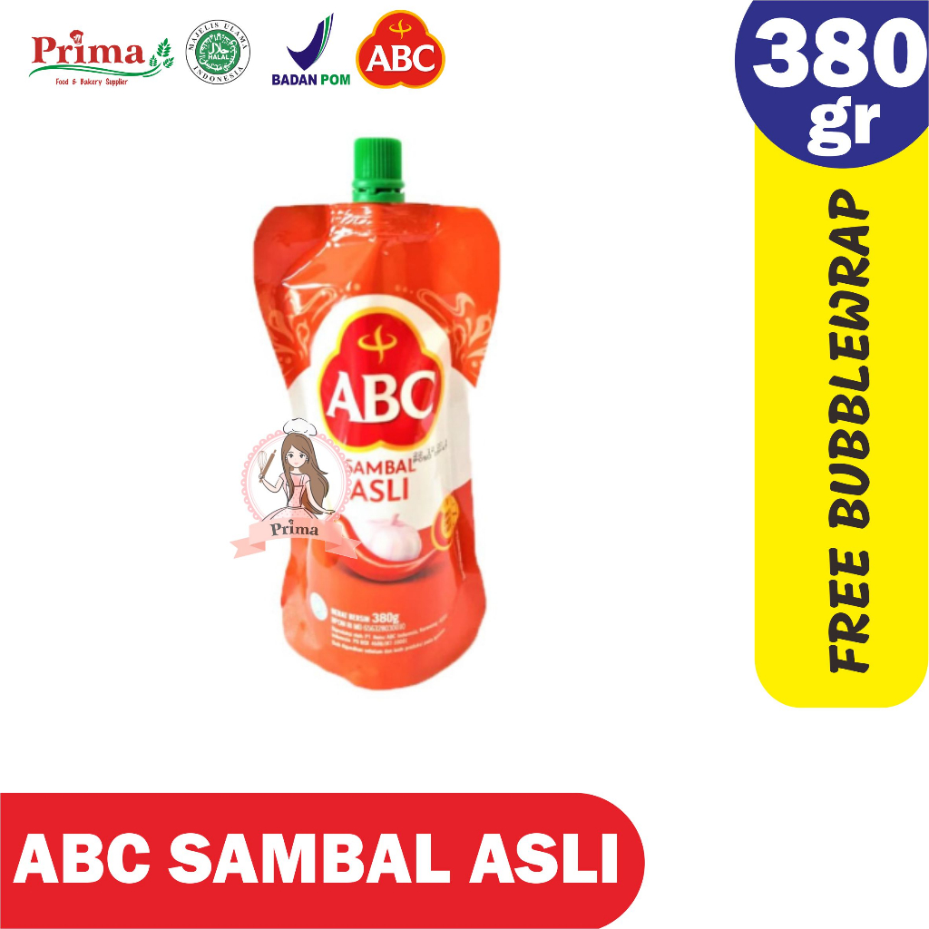 

Saus sambal asli - ABC 380gr