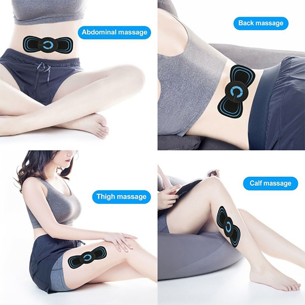 ELDE 1 - Alat Pijat Leher Terapi Mini Pad Mat Electric EMS Massager Recharging / alat pijat kaki therapi kaki EMS