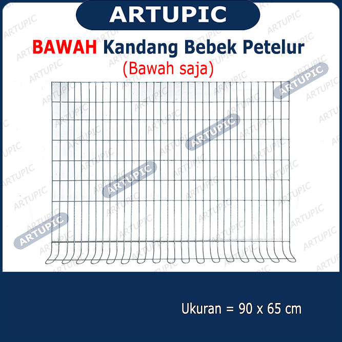 Bawah Lantai Alas Kandang BEBEK Kawat Galvanise HANYA LANTAI SAJA